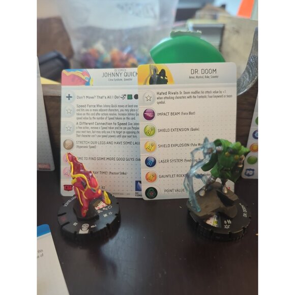 Heroclix Lot With Cards - BATMAN, DOCTOR DOOM, AND MORE - Picture 5 of 5